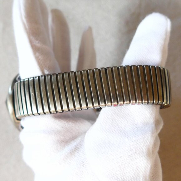 Vintage 1980s Amethyst-toned Jewel Bracelet - Picture 8 of 9